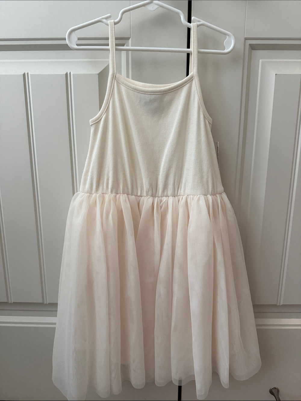 Old Navy Cream Tulle Sundress